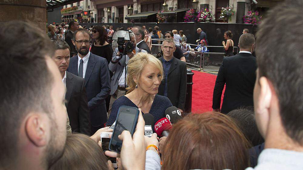 J. K. Rowling: Ankunft vor der Premiere