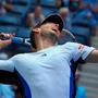 Dominic Thiem bei seinem Abschiedsmatch im Arthur-Ashe-Stadion