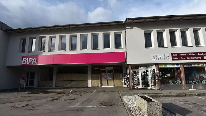 Die Bipa-Filiale im Gemeinschaftshaus steht seit Dezember 2018 leer