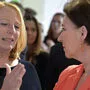 SPÖ-Frauen Doris Bures und Gabriele Heinisch-Hosek: "Mut zur Quote" lautete ihr Appell an die Männer
