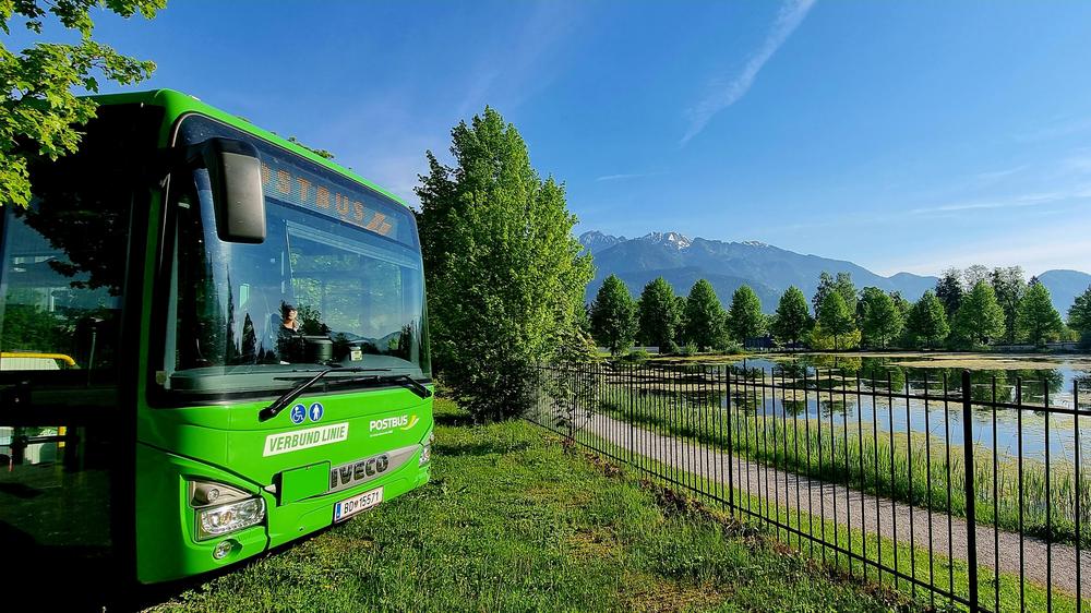 Der grün-weiße Regiobus verkehrt in den kommenden Monaten wieder verstärkt im Gesäuse