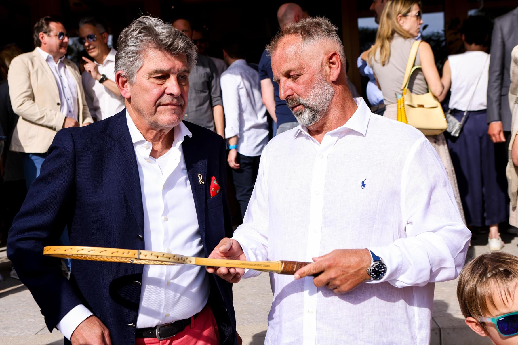 Graz: Die Tennislegenden feierten mit dem GAK das neue Klubhaus
