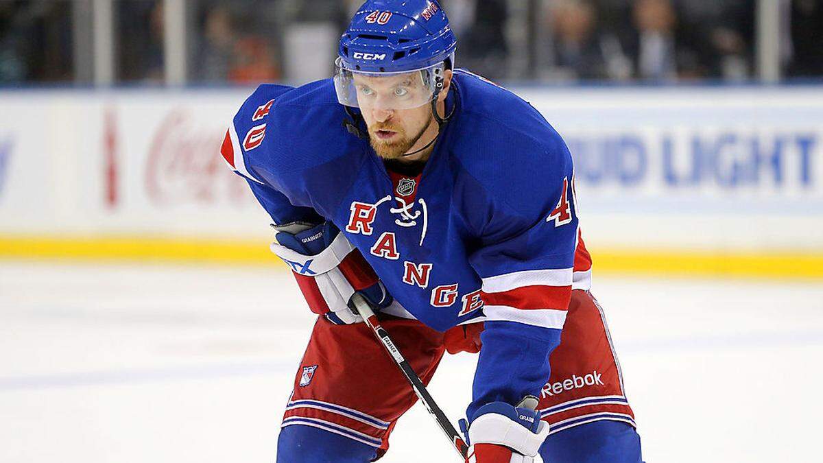 Michael Grabner spielt nun für die Rangers