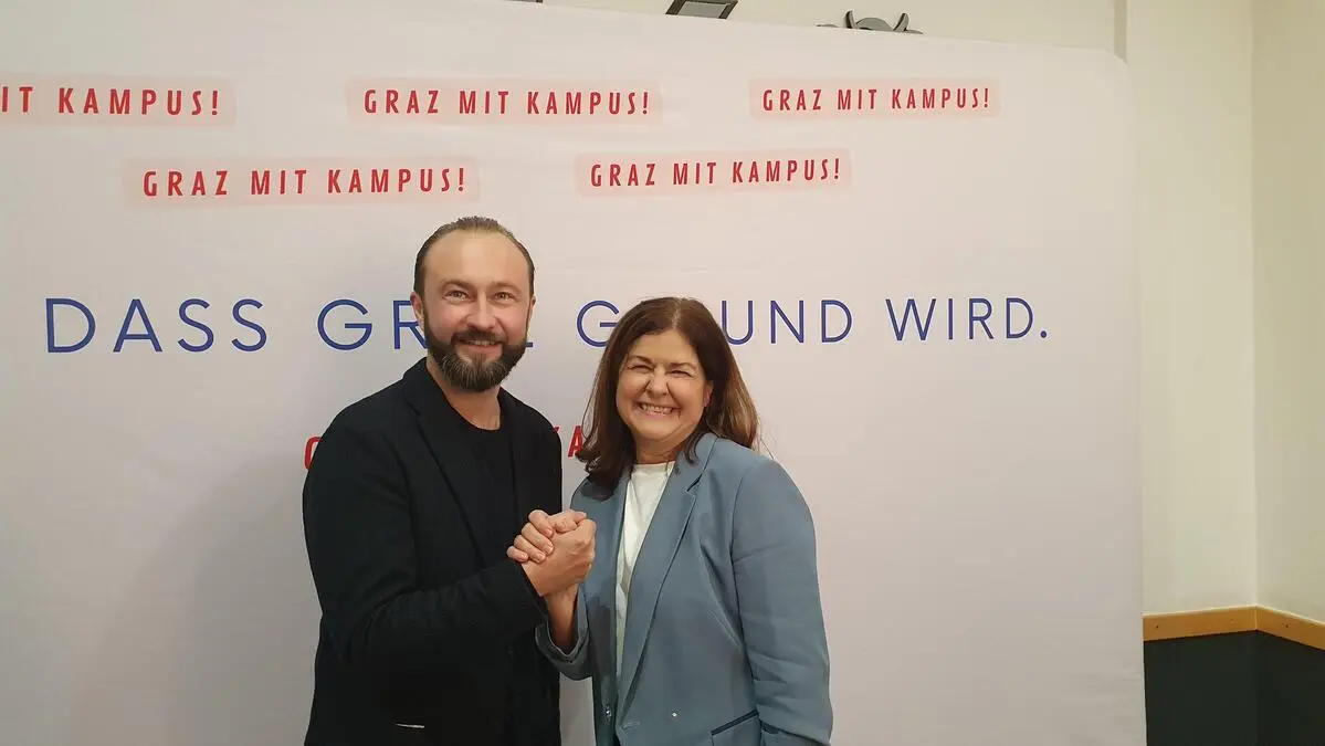 Landesparteichef Max Lercher unterstützt die Grazer SPÖ-Chefin Doris Kampus