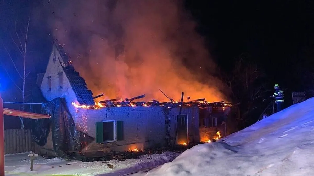 Die Ursache des Brandes ist noch unklar