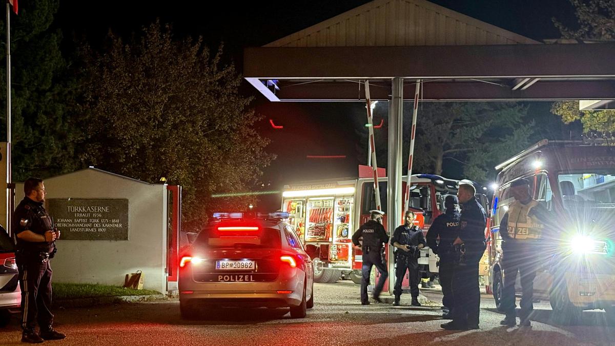 In der Türk-Kaserne in Spittal kam es am Dienstag zu dem tödlichen Zwischenfall