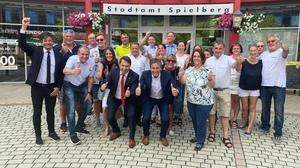 Jubel bei der SPÖ Spielberg