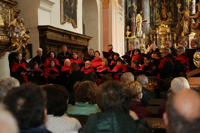 Alle Gruppen haben hervorragend gesungen: Das bekannte Oktet SUHA, unter der künstlerischen Leitung von Prof. Franzka Šenk, der junge Chor ARTphonica, geleitet von Doris Aichholzer sowie der Gemischte Chor Griffen mit Gerti Proßegger selbst.