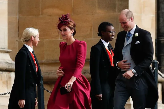 Kate, Duchess of Cambridge mit ihrem Ehemann Prinz William.