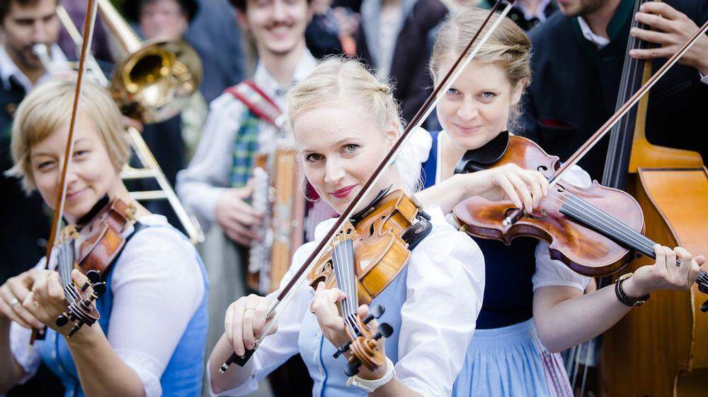 So schön klingt die Steiermark: Traditionelle Volksmusik ist in der gesamten Innenstadt zu hören