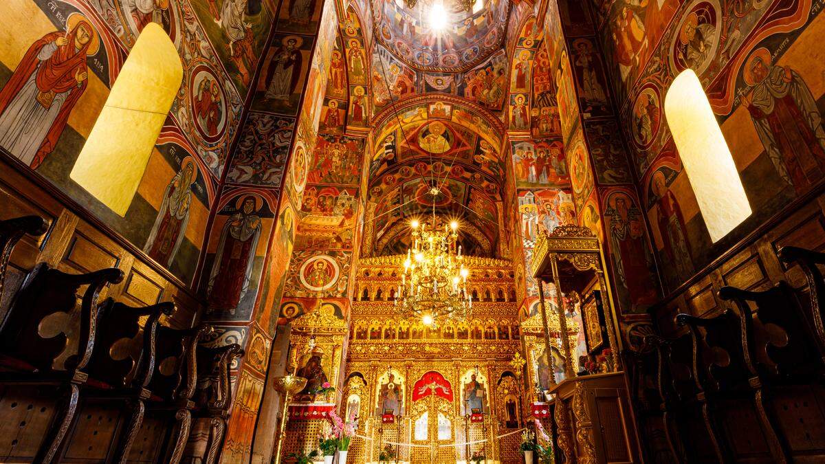 Ein rumänisch-orthodoxes Kloster in Arad