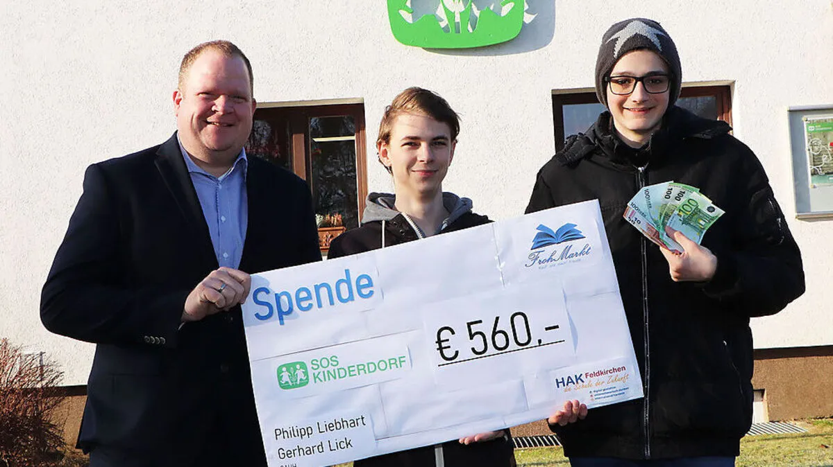 Von links: Michael Trebo, Philipp Liebhart und Gerhard Lick