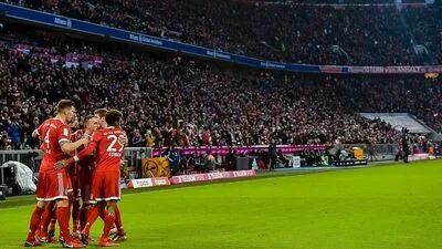 Die Bayern jubelten vier Mal