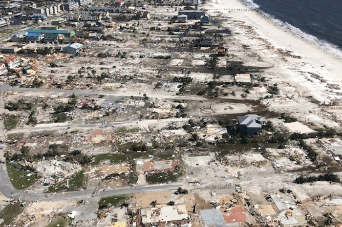 Floridas Senator Marco Rubio schrieb auf Twitter, ihm sei gesagt worden: "Mexico Beach ist weg."
