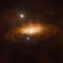 2019 schien die Galaxie SDSS1335+0728 plötzlich so hell wie nie zuvor - ein Indiz für ein aktiv werdendes Schwarzes Loch 
