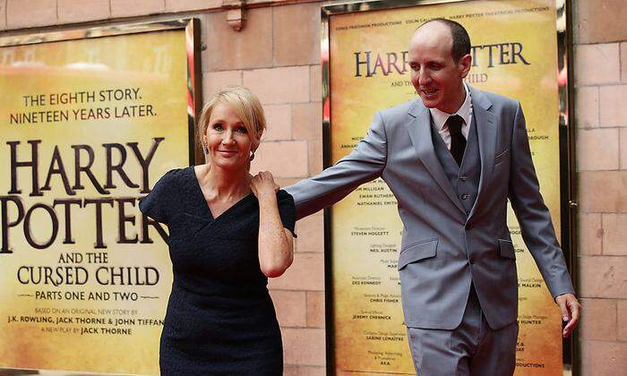 J.K. Rowling und Co-Autor Jack Thorne