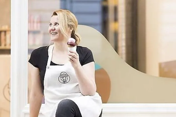 Mariane Leyacker-Schatzl eröffnete in der Kaisefeldgasse das vegane Eislokal "Eisperle".