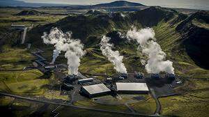 In Island holt die Schweizer Firma Climeworks CO₂ direkt aus der Atmosphäre