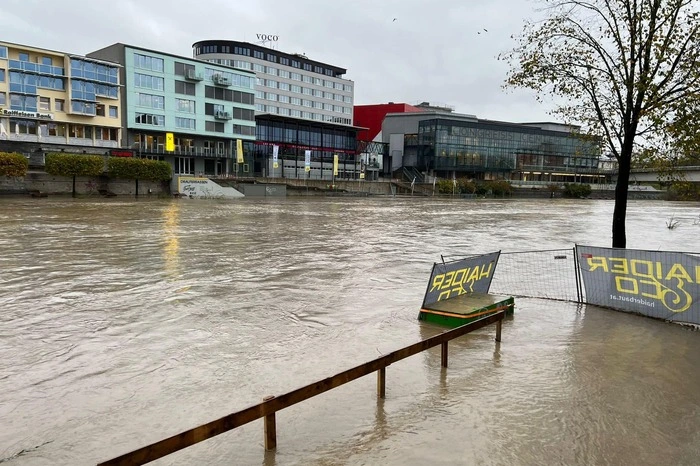 Überschwemmungen sind auch in Villach ausgeblieben