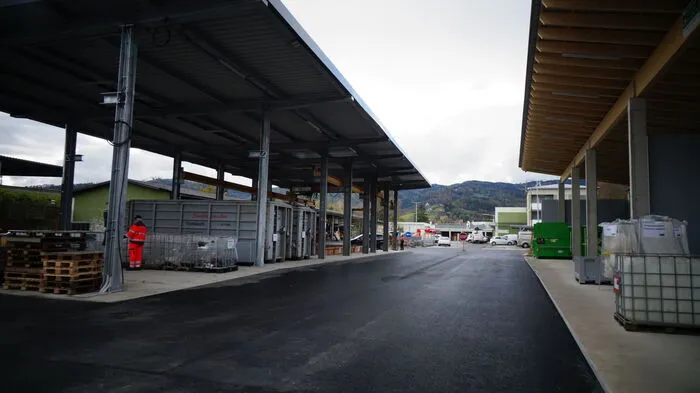 Am Montag startete der Betrieb im neuen Alstoffsammelzentrum in Deutschlandsberg.