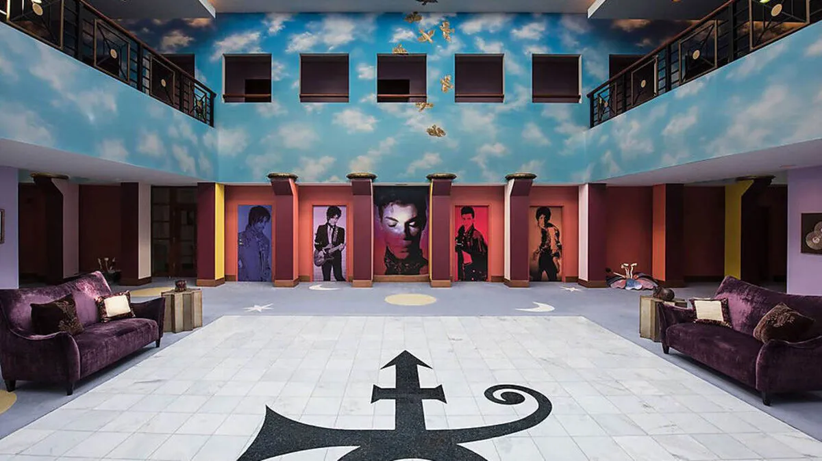 Das Atrium von Paisley Park