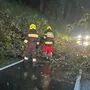 Die Unwetter sorgten gestern für größere Probleme 