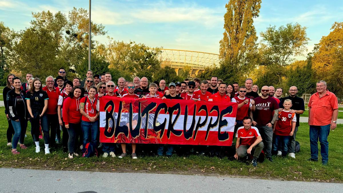 Die „Blutgruppe Rot-Weiß-Rot“ ist bei der Europameisterschaft in Deutschland dabei