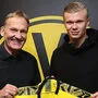 Hans-Joachim Watzke und Erling Haaland