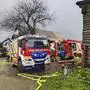 Erst vor Kurzem kam es in Slowenien in Grenznähe zu einem Wirtschaftsgebäudebrand. Die FF Oberhaag rückte zur Unterstützung aus
