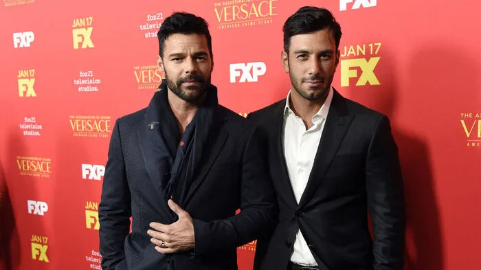 Ricky Martin mit Jwan Yosef