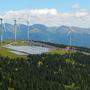 Windpark im steirischen Oberzeiring