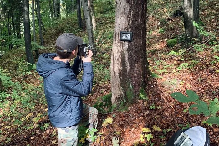 Ein besonderes kreatives Anliegen war das Filmen mit analogen Super8-Kameras