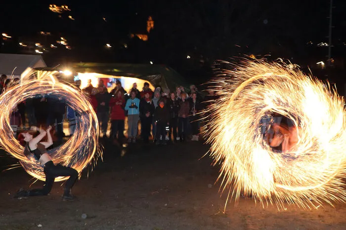 „Flamare Magica“ Feuershow in St. Urban.