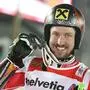 Marcel Hirscher mit dem Raiffeisen-Helm