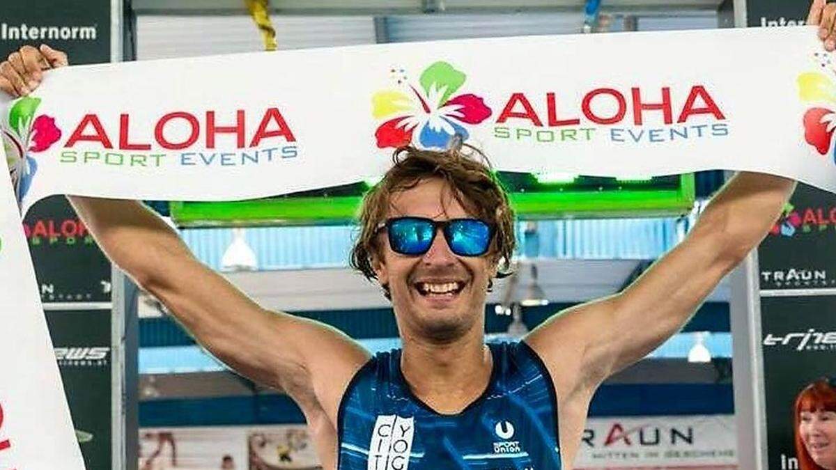 2019 siegte Christoph Schlagbauer beim Aloha Tri in Traun