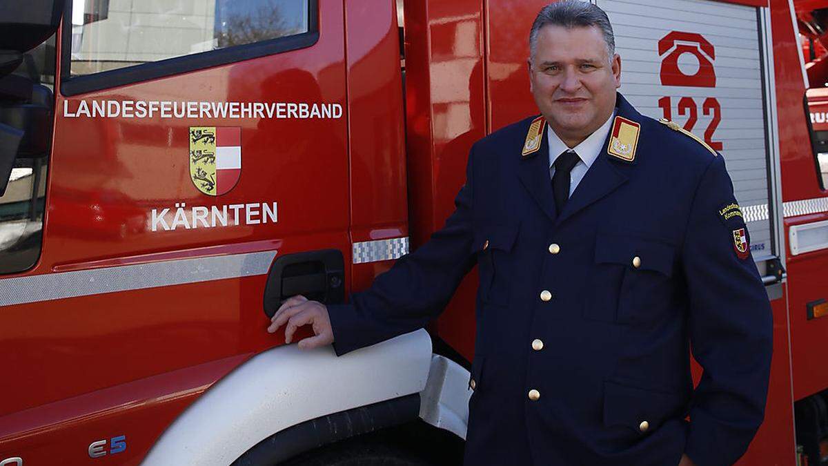 Oberbrandrat Dietmar Hirm ist der neue Stellvertretende Landesfeuerwehrkommandant
