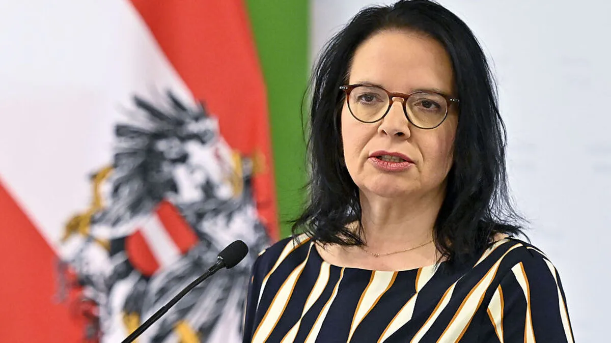 Kulturstaatssekretärin Andrea Mayer