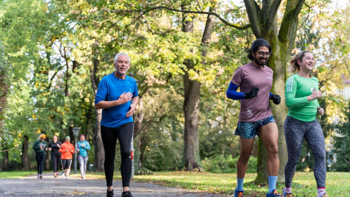 Selbst Einzelsport wie Laufen macht gemeinsam mehr Spaß