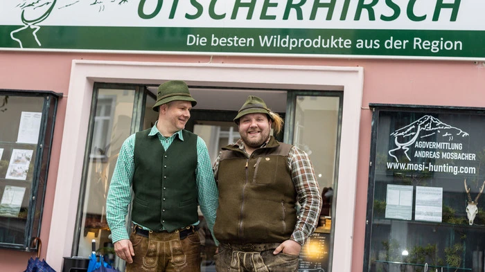 Andreas Mosbacher und Hannes Gerstbrein sind zwei der treibenden Kräfte des Ötscherhirsch.