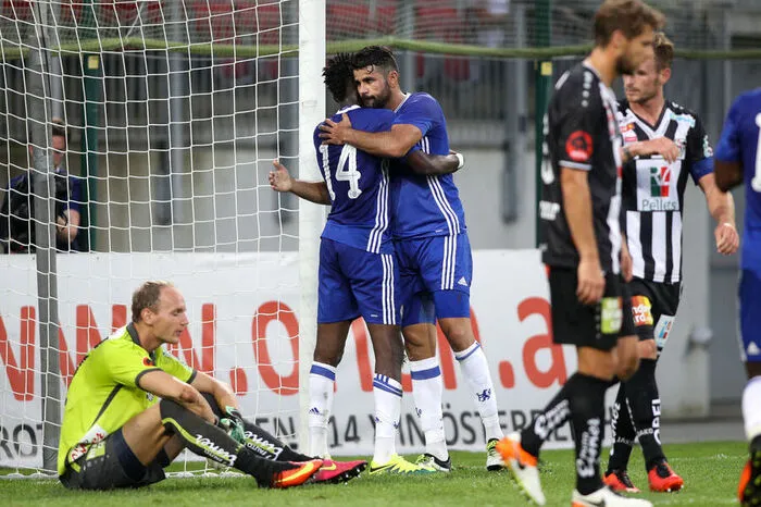 Dennoch ging Chelsea nach 41 Minuten durch Bertrand Traore mit 1:0 in Führung