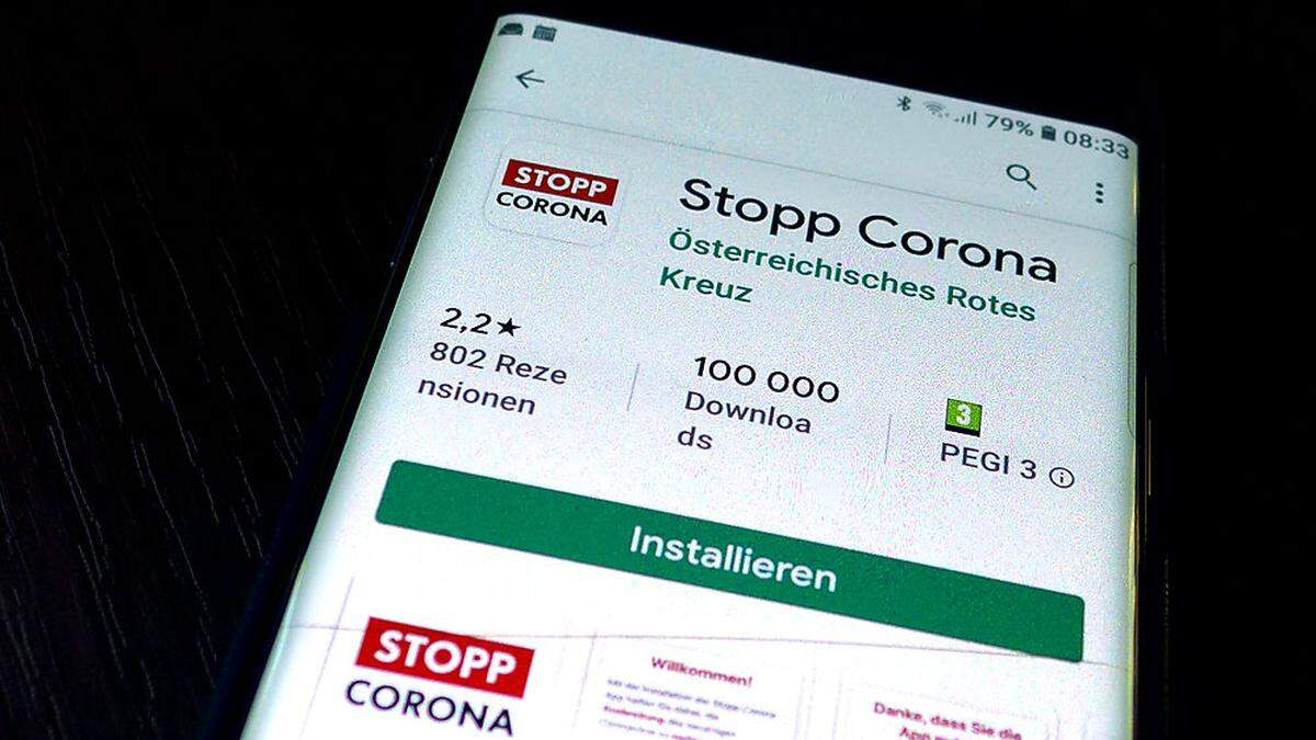 Die Stopp Corona App des Roten Kreuz