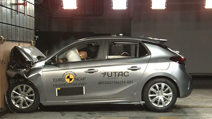 Der Opel Corsa holte im Crashtest nur vier Sterne