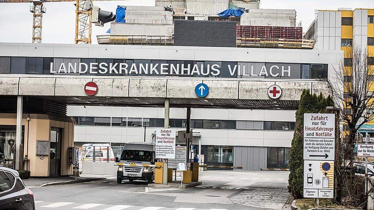 Der Verletzte wurde im LKH Villach behandelt