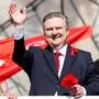 Bürgermeister Michael Ludwig (SPÖ) beim 1. Mai-Aufmarsch der SPÖ in Wien