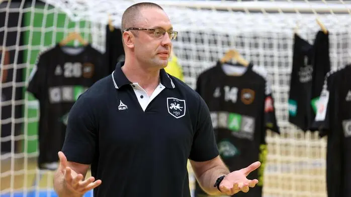 Risto Arnaudovski trainiert die HSG Graz