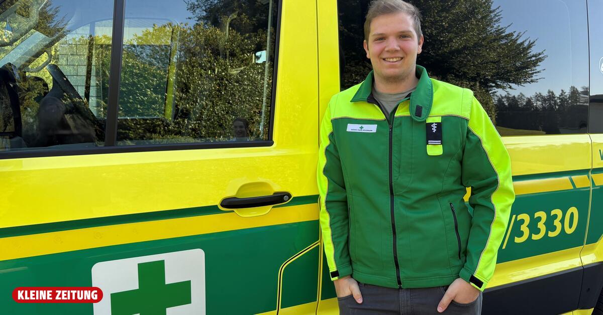 Young man from western Styria becomes lifesaver for an American