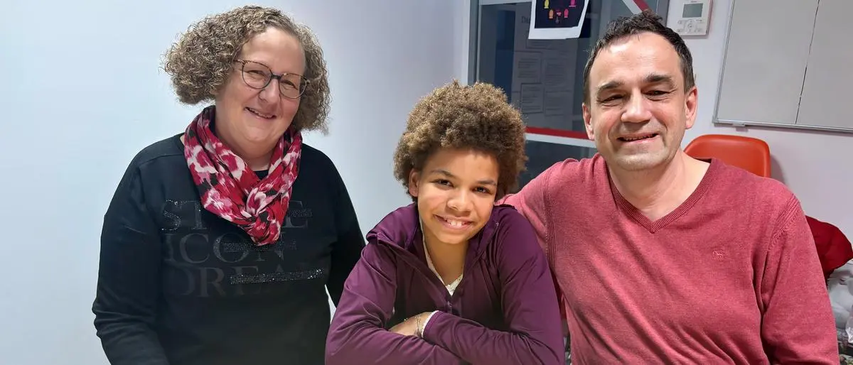 Gerlinde und Franz König haben Hanna Julia nach ihrer anonymen Geburt adoptiert