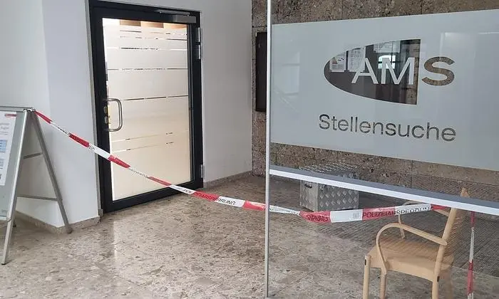 Der Tatort wurde weiträumig gesperrt