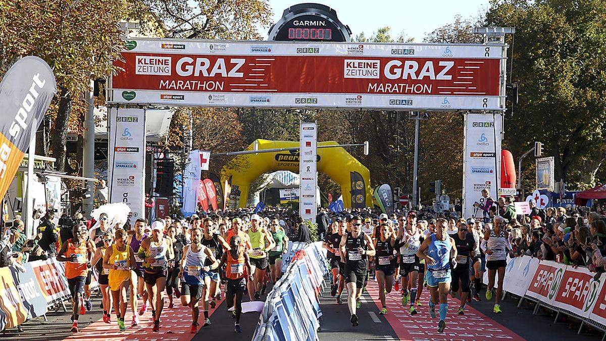 Der Graz Marathon im vergangenen Jahr