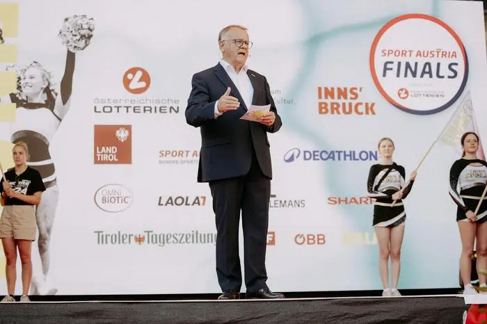 INNSBRUCK,AUSTRIA,18.JUN.25 - VARIOUS SPORTS - Sport Austria Finals, opening ceremony. Image shows president Hans Niessl (Sport Austria).
Photo: GEPA pictures/ Patrick Steiner
